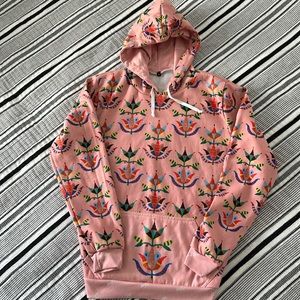 Lauren GoodDay Native American Wearable Art Floral Hooded Sweatshirt Collection